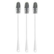Matoen 3Pcs Bottle Brush Household Long Handle Silicone Cup Brush Cleaning Brush