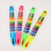 Matoen 4PCS Washable Tempera Paint Sticks, Non-Toxic, Quick Drying & No Mess Paint Sticks for Kids, 4 Bright Colors, Best Art Birthday Gifts for Kids
