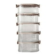 thumbnail image 1 of Matoen 5-Layers Refrigerator Organizer Bins Stackable with Lids, Clear Fridge Organizers and Storage, Kitchen Organizer Storage Containers for Fruit, Produce, Spice, 1 of 5