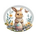 thumbnail image 1 of Matoen 50Pcs Easter Oval Paper Plate,Large Easter Paper Plate Bunny Rabbit Disposable Serving Dish Tray for Easter Party Wedding Spring Holiday Supplies 12.6inch, 1 of 7