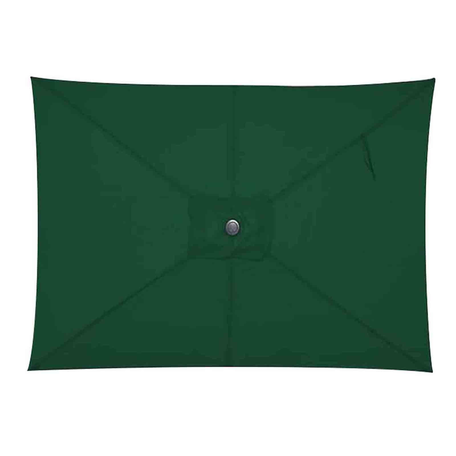 6-Rib 10'x6.5' Patio Umbrella Replacement Canopy for  Outdoor