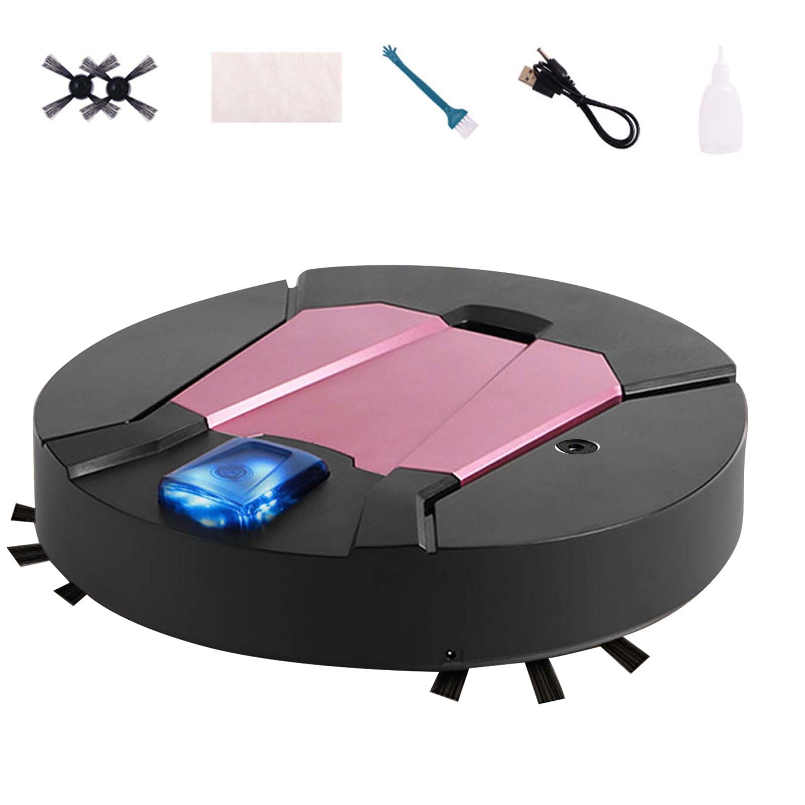 Matoen AI Robot Vacuum with Self-Empty Base, 60-Day Capacity, LIDAR Navigation, Perfect for Pet Hair, Compatible with Wi-Fi Connected, Carpet & Hard Floor, Black