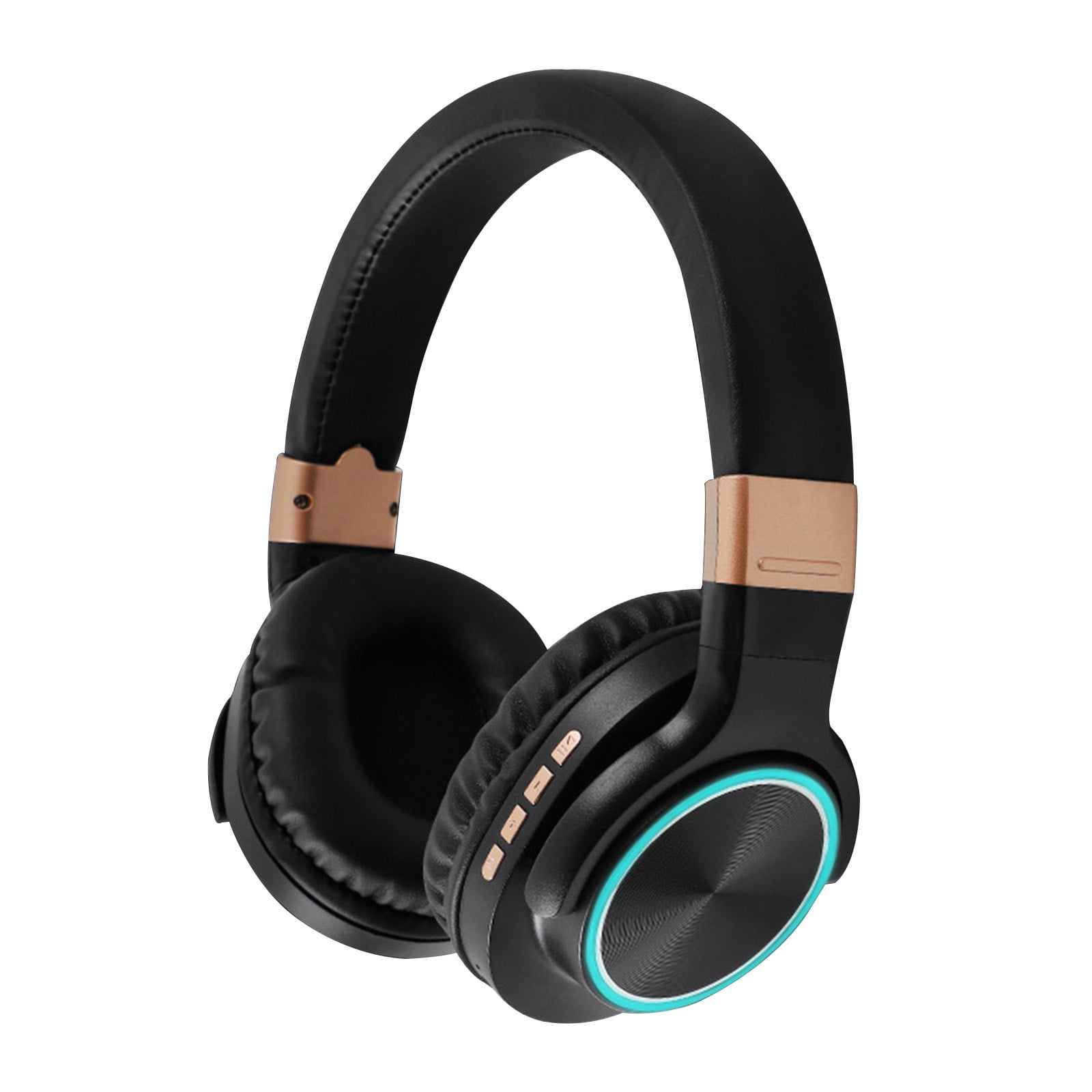 Matoen Active Noise Cancelling Headphones, Bluetooth Headphones, Wireless Over Ear Headphones Bluetooth 5.0 Microphone Deep Bass Headset, 40 Hours Playtime for Travel Work/Cell Phone - Black