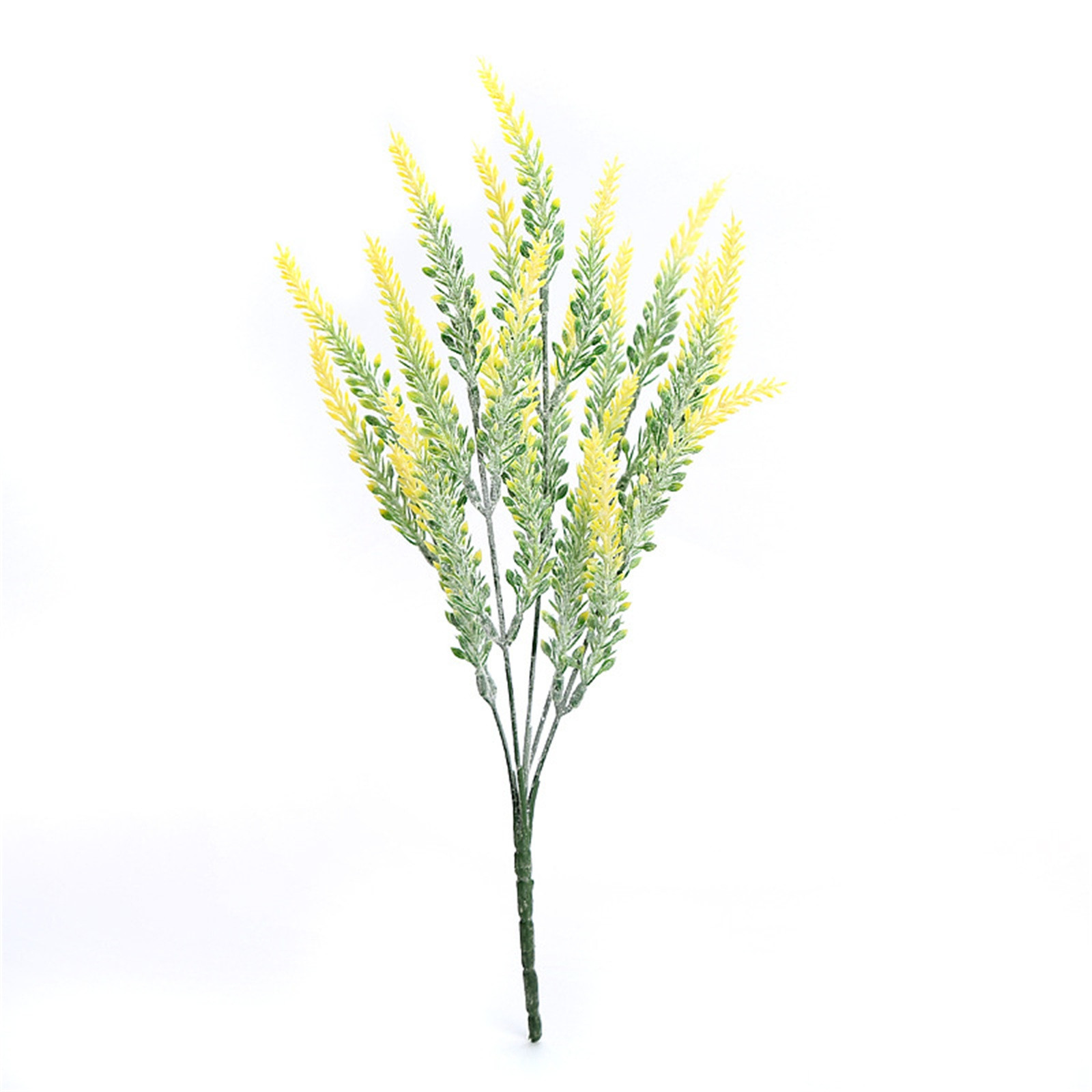 Matoen Artificial Lavender 6Piece Bundle Lifelike Faux Silk Plants