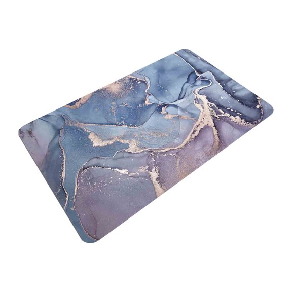 Matoen Bath Mat for Bathroom, Bathroom Mats Rugs No Silp, Abstract Beach Washable Cover Floor Rug Carpets Floor Mat Bathroom Decorations 15.7"x23.6" Inches for Kitchen Bedroom Indoor