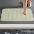 thumbnail image 1 of Matoen Bath Mat - Super Absorbent Quick Dry Bathroom Floor Mats - Rubber Backing Washable Thin Bathroom Rugs Fit Under Door-Bath Rug for in Front of Sink, Bathtub, Shower Room, 16"x24", 1 of 6