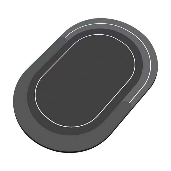 Matoen Bathroom Rug 16x24, Non Slip Washable Bath Mat for Shower Floor, Absorbent Soft Bathmat with Rubber Backing, Quick Dry Microfiber Carpet Accessories, Blue