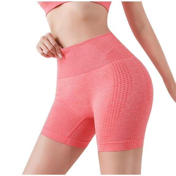 Matoen Biker Shorts for Women, High Waisted Tummy Control Workout Running Yoga Shorts