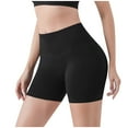 thumbnail image 1 of Matoen Biker Shorts for Women, High Waisted Tummy Control Workout Running Yoga Shorts, 1 of 8