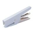 thumbnail image 1 of Matoen Blue Handheld Stapler - Labor-Saving Binding Machine for Office & Educational, One-Finger Operation (25-Sheet Capacity), Compact - Uses No.10/24-6 Staples, Ideal for Learners & Professionals, 1 of 6