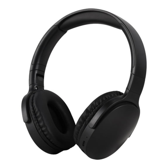 Matoen Bluetooth Headphones Over Ear, 10 Hours Playtime Wireless Headphones, Noise Isolating HiFi Stereo Headphones with Deep Bass, Microphone, Soft Earpads for Cellphone/PC (Black)