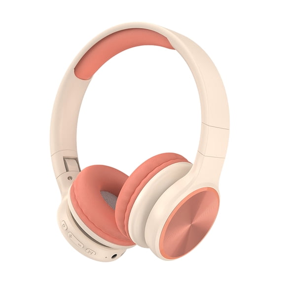 Matoen Bluetooth Headphones Over-Ear Foldable Wireless Stereo Headset with Mic for Cell Phone,PC,Soft Earmuffs &Light Weight