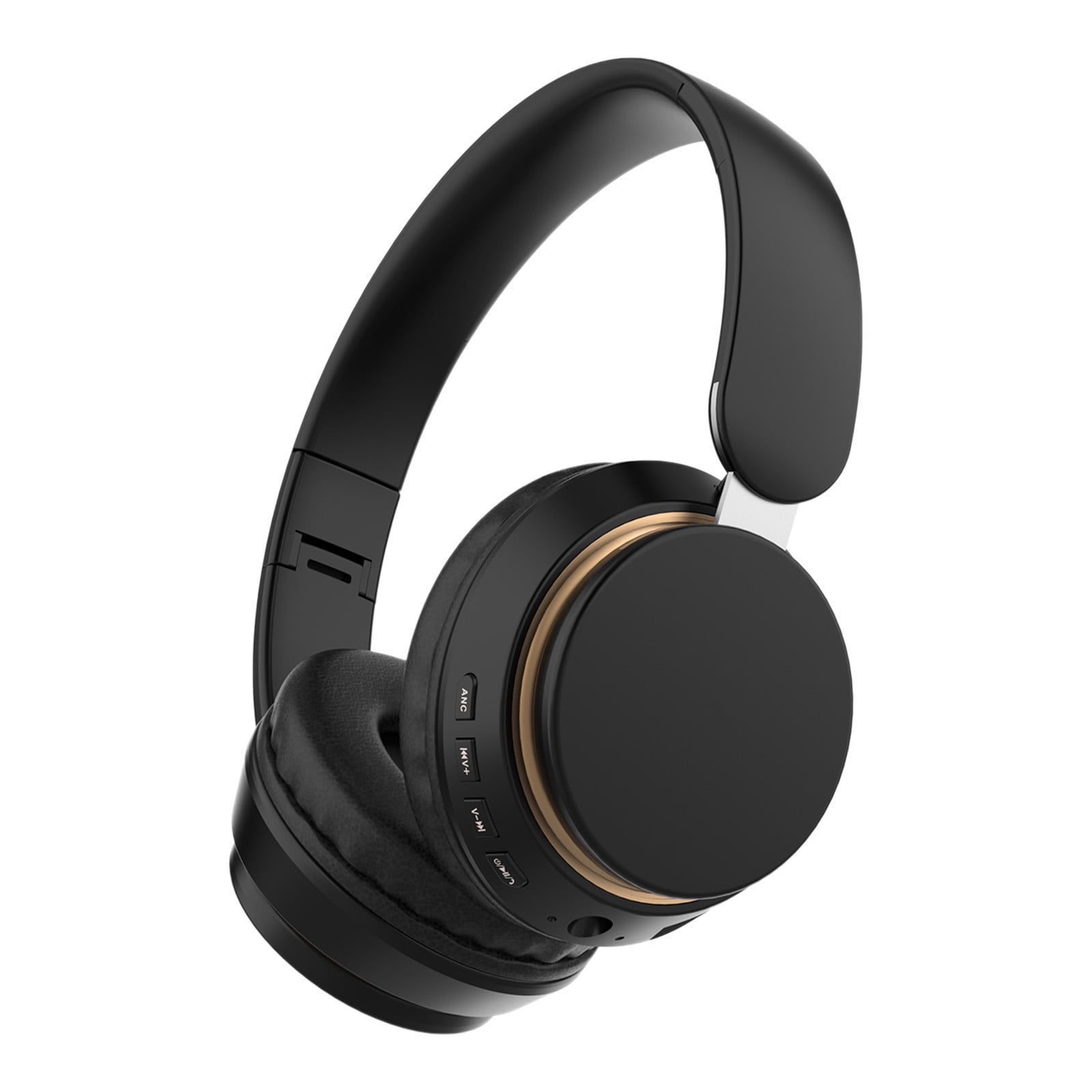 Matoen Bluetooth Headset, 2024 Wireless Bluetooth V5.3 Headphones with Microphone, Active Noise Canceling Wireless Headset with Mic for Work/Mobile Phone/Laptop Computer