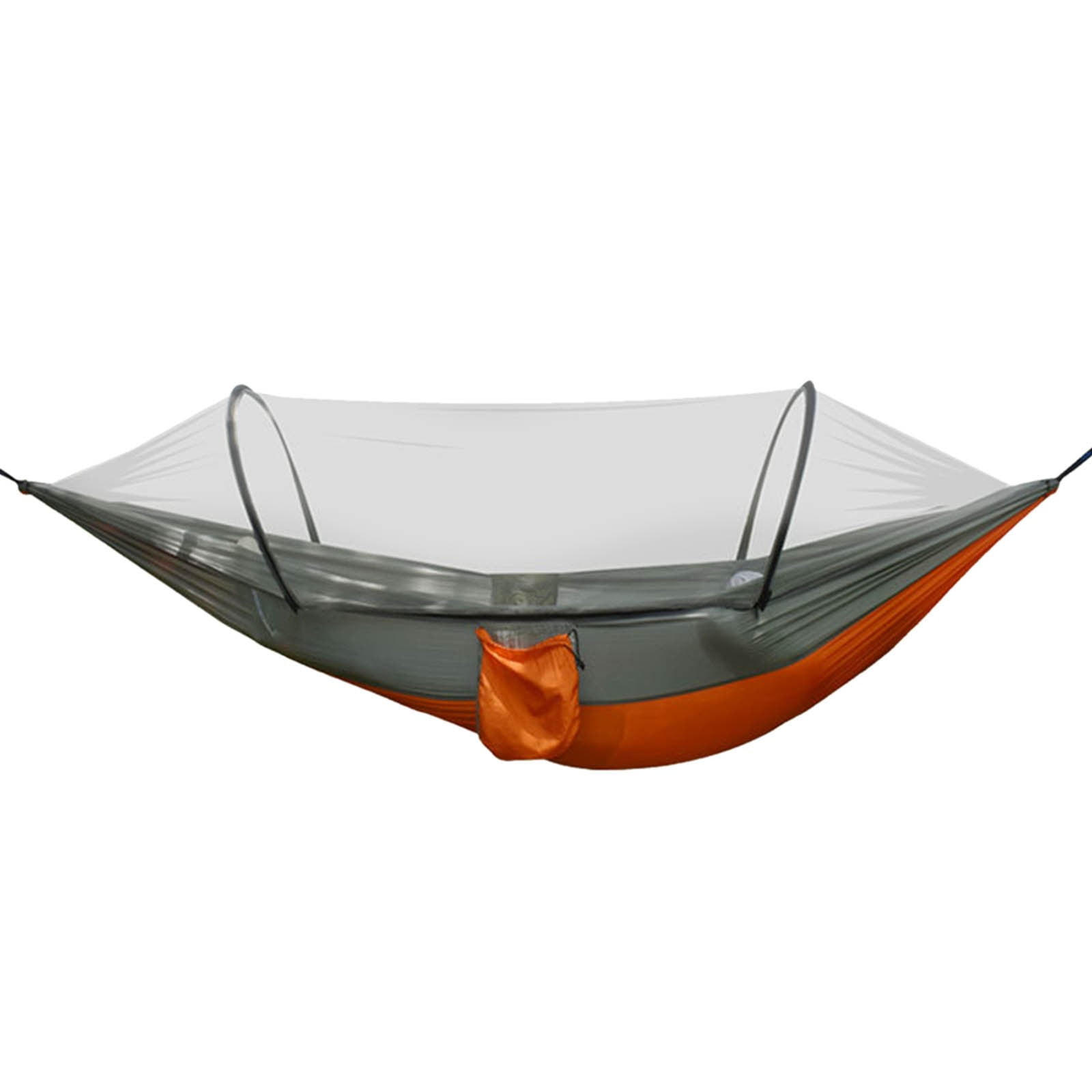 Matoen Camping Hammock, Portable Double/Single Travel Hammock Insect Netting Nylon Hammock Swing for Backyard Garden Camping Backpacking Survival Travel