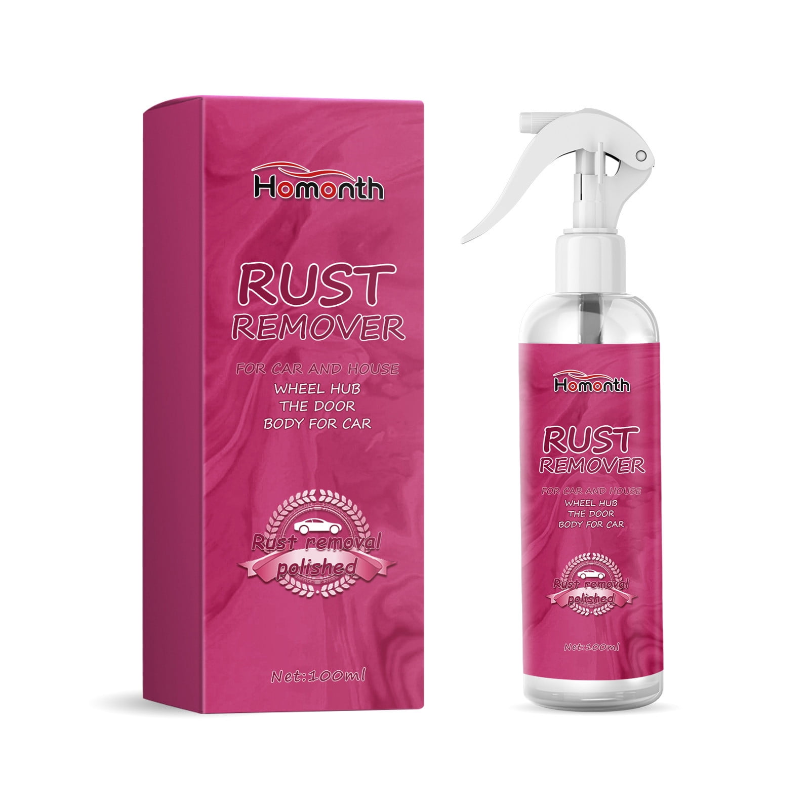 Matoen Car Rust Removal Spray for Metal Multifunctional Metal Rust