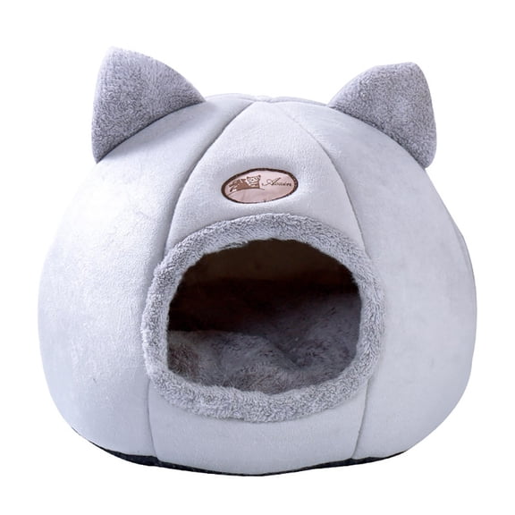 Matoen Cat Bed Cat Cave Self-Warming Cat Sleeping Bed Winter Soft Pet Bed Cozy Sleeping Cuddle for Indoor Cats Rabbit