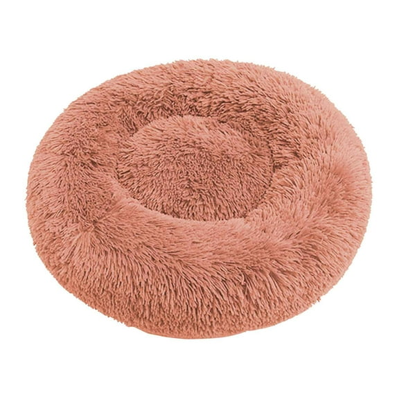 Matoen Cat Bed Dog Bed Round Cushion Pet Bed Mat Machine Washable Pet Cuddle Beds for Kitten Small Medium Dogs Cats 20"