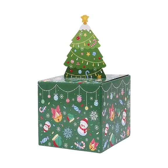 Matoen Christmas Money Box Gift Storage Organizer for Holiday Party Decorations and Festive Cash Drawer
