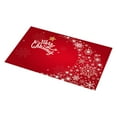 thumbnail image 1 of Matoen Christmas Rugs for Outdoor Indoor Doormat, Santa Welcome Front Door Mats Non Slip Doormat, Xmas Holiday Decoration Carpet for Living Room Bedroom Bath Kitchen Entrance, 15.7"x23.6", 1 of 6