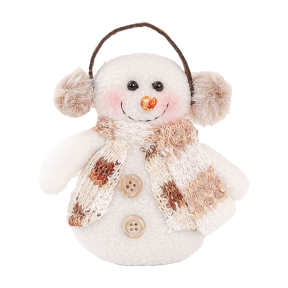 Matoen Christmas Tree Plush Doll Ornaments for Kids, Knitted Snowman Gnome Reindeer Winter Xmas Gifts, New Year Christmas Tree Hanging Decorations