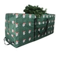 thumbnail image 1 of Matoen Christmas Tree Storage Bag 7.5 Ft, Sturdy & Waterproof Xmas Holiday Tree Bag with Handles, Artificial Christmas Tree Storage Box, Christmas Tree & Garland Storage Container Tote, 1 of 9