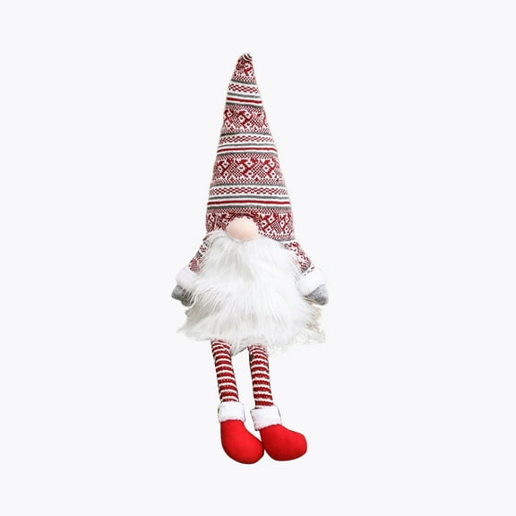 Matoen Christmas Tree Topper Decorations, 23 Inch Gnome Christmas Tree Star Topper,Unique Funny Christmas Plush Stuffed Decor for Christmas Tree Wine Bottle Curtain Ornaments