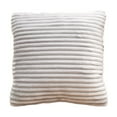 thumbnail image 1 of Matoen Cloth Decorative Throw Pillow Covers Couch Cushion Case Soft Pillowcases (Gray, 21 x 21 Inch), 1 of 6