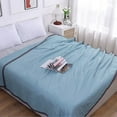 thumbnail image 1 of Matoen Cooling Blanket for Hot Sleepers - Lightweight Cool Summer Blanket, Cotton Throw Blanket, Cold Ice Blankets for Night Sweats, 39.4"x55", 1 of 9