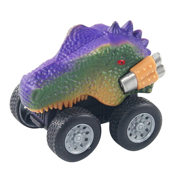 Matoen Dinosaur Small Truck Toys, Dinosaur Toys for 2 Year Old Boys、Girls, Push & Pull Friction Trucks Vehicles Birthday Gifts for Kids