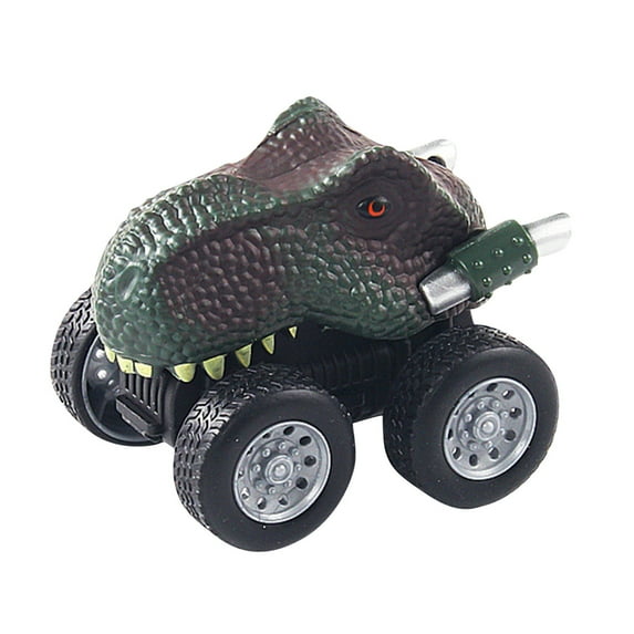 Matoen Dinosaur Small Truck Toys, Dinosaur Toys for 2 Year Old Boys、Girls, Push & Pull Friction Trucks Vehicles Birthday Gifts for Kids