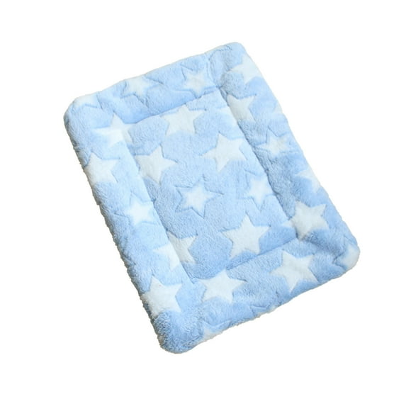 Matoen Dog Bed Mat, Reversible Crate Pad for Medium Small Dogs, Machine Washable, Portable and Soft Pet Bed Pad/Mat for 16-inch Kennel