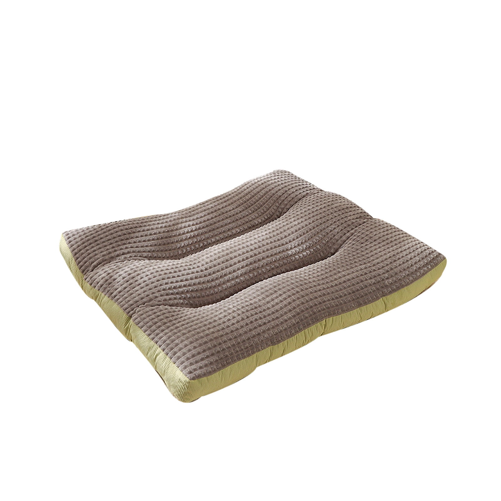 Matoen Dog Bed for Medium Dogs - Big Orthopedic Waterproof Dog Beds with Removable Washable Cover, Egg Crate Foam Pet Bed Mat, Suitable for Dogs Up to 35 lbs, Green