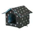 thumbnail image 1 of Matoen Dog House with Removable Canopy Shade Tent, Indoor and Outdoor Dog Cot Cat House Pet Shelter, Portable Waterproof for Small Medium Dogs, 1 of 6