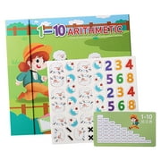 Matoen Early Education Puzzle Children's Digital Decomposition Operation Toys 2-in-1 Math Enlightenment Puzzle Toy