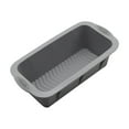 thumbnail image 1 of Matoen Extra Large 10" x 5" Nonstick Steel Bread Loaf Pans, Gray Loaf Pans, Even Heat Distribution, Scratch-Resistant Nonstick Coating, Durable Construction, Easy to Clean, 1 of 4