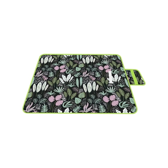 Matoen Extra Large Picnic Blankets, 39.4''x59'' Washable Waterproof Foldable Oversized Compact Picnic Mat for Spring Summer Blanket Beach, Camping on Grass