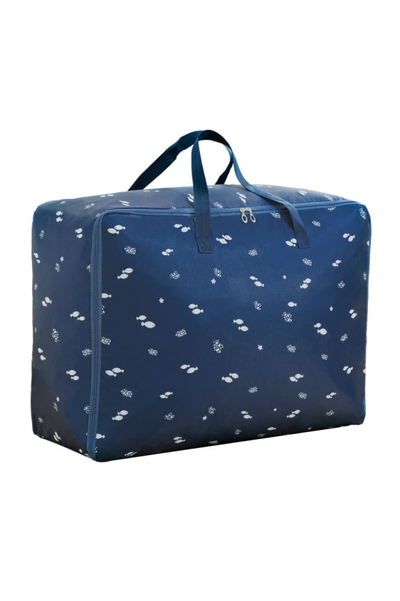 Extra Large Waterproof Foldable Travel Storage Bag - Multi-Functional Pull Rod Handbag for Clothes & Luggage, Perfect for Moving