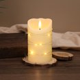 Matoen Flameless Candle Rechargeable Candle String Led Candle USB Power