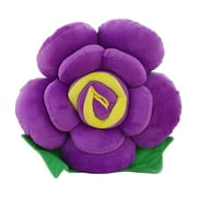 Matoen Flower Plush Throw Pillows Cute Flower Floor Pillow Rose Shaped Floor Cushions Aesthetic Flower Seat Cushion Chair Pads for Kids Seating Bed Bedroom Sofa Decor 12 Inch