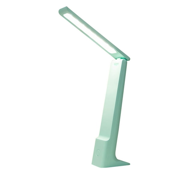 Matoen Foldable LED Desk Lamp, Small Reading Light with 3 Brightness Color, Eye-Caring Studying Light, Portable Table Lamp for Home, Office, Travel