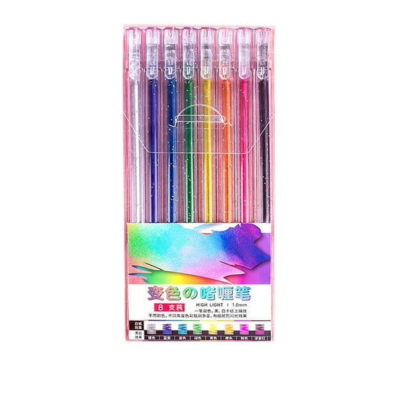 Matoen Glitter Gel Pens, Color Gel Pens for Youngster, Coloring Gel Pens Set, Sparkle Gel Pens for Adults Coloring Books Doodling Bullet Journaling