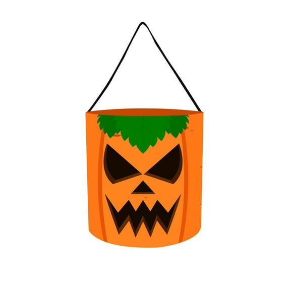 Matoen Halloween Candy Bags, Small Halloween Tote Bags with Handles, Gift Bags, Multifunctional Cloth Halloween Bags for Gifts Wrapping, Halloween Party Supplies