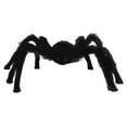 thumbnail image 1 of Matoen Halloween Giant Spider Ornament 1.6 Ft, Outdoor Halloween Decorations Large Fake Hairy Spider Scary Furry Spider Props Outside Yard Creepy Decor, Black, 1 of 5