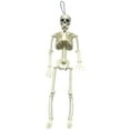 thumbnail image 1 of Matoen Halloween Mini Skeleton Figurine Decoration, Halloween posable Skeleton Decor, Small Plastic Skeleton Figure for Halloween Spooky Home Decor Haunted House Decorations Party Favors, 1 of 9