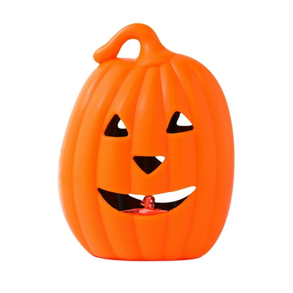 Matoen Halloween Pumpkin Lantern Decor - Battery Powered Light Up Jack-O-Lantern for Backyard Lawn Garden Indoor Fireplace Mantle Outdoor Decorations