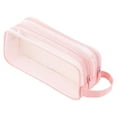 thumbnail image 1 of Matoen Handheld Mesh Pencil Case, Large Pencil Bag Double Zipper Pencil Pouch Storage Bag for & Office Multipurpose Organizer Box for, 1 of 7
