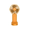 thumbnail image 1 of Matoen Handheld Mini Fan Portable USB Rechargeable Small Fan with Base Personal Desk Fan Super Compact Cooling Fan for Makeup, Home, Office, Travel, and Outdoor, 1 of 7