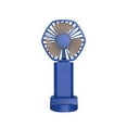 thumbnail image 1 of Matoen Handheld Mini Fan Portable USB Rechargeable Small Fan with Base Personal Desk Fan Super Compact Cooling Fan for Makeup, Home, Office, Travel, and Outdoor, 1 of 7