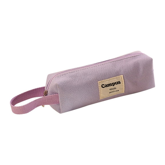 Matoen Handle Pencil Case Large Capacity Pencil Bag Creative Pencil Box Canvas Stationery Box