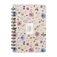 thumbnail image 1 of Matoen Hardcover Spiral Notebook 5 x 7.2 Spiral Journal Notebooks College Ruled, Floral Note Book Spiral Bound Journals for Note Taking Women Writing School, 1 of 5